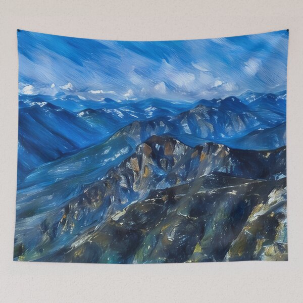 Item preview, Amazing Cascade Mountain View (Pastel) designed and sold by flyscenicair.