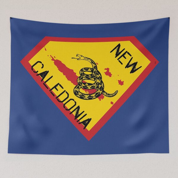 Item preview, NEW CALEDONIA SHIELD - Freedom Is The Superpower - Gadsden Snake Flag - Dont Tread On Me SUPERHERO spellout design designed and sold by pelagio.