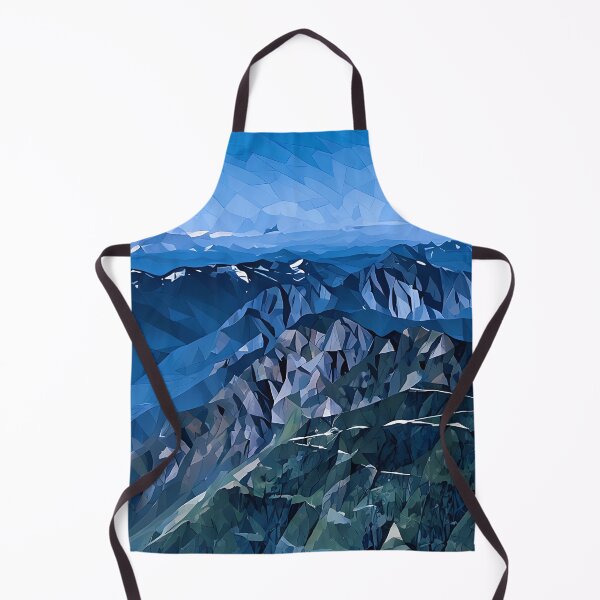Item preview, Amazing Cascade Mountain View (Poly Art) designed and sold by flyscenicair.
