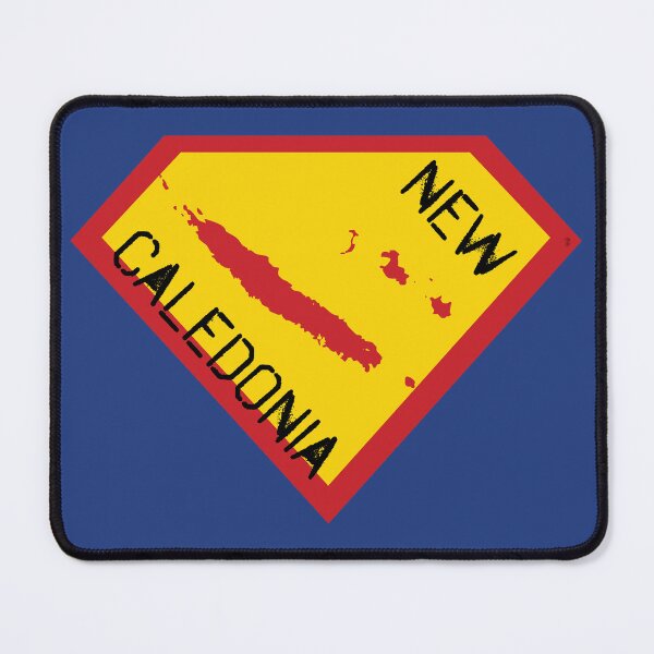Item preview, NEW CALEDONIA SHIELD - Freedom Is The Superpower -  SUPERHERO spellout design designed and sold by pelagio.