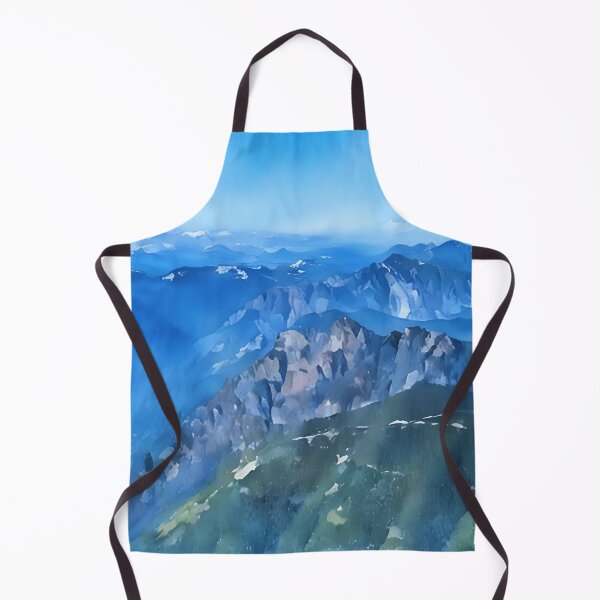 Item preview, Amazing Cascade Mountain View (Watercolor) designed and sold by flyscenicair.