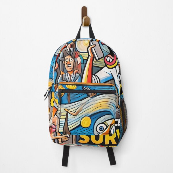 Item preview, Office Drama Survivor – Funny Cubism Art T-Shirt designed and sold by OzzFrequency.