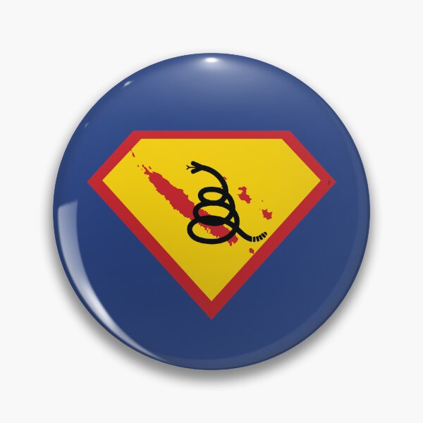 Item preview, NEW CALEDONIA SHIELD - Freedom Is The Superpower - Modern Gadsden Snake Flag - Dont Tread On Me SUPERHERO  design designed and sold by pelagio.
