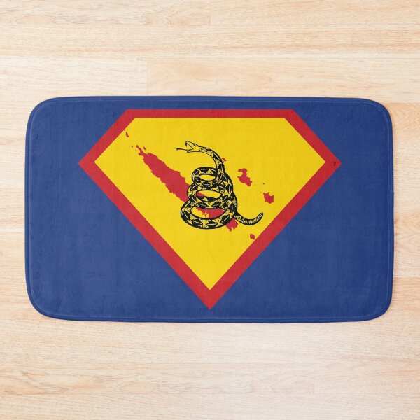 Item preview, NEW CALEDONIA SHIELD - Freedom Is The Superpower - Gadsden Snake Flag - Dont Tread On Me SUPERHERO  design designed and sold by pelagio.