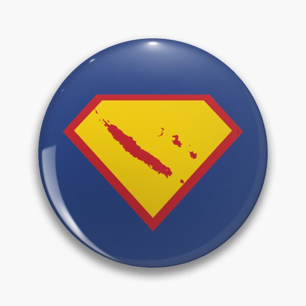 Item preview, SUPER NEW CALEDONIA SHIELD - Freedom Is The Superpower -  SUPERHERO  design designed and sold by pelagio.