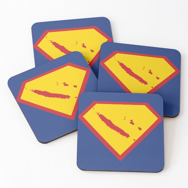 Item preview, SUPER NEW CALEDONIA SHIELD - Freedom Is The Superpower -  SUPERHERO  design designed and sold by pelagio.