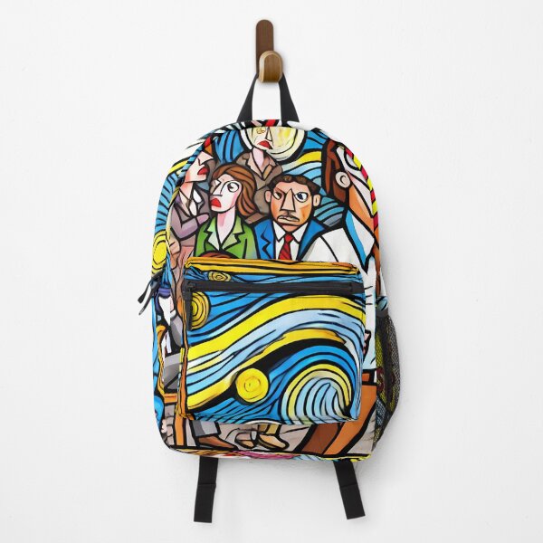 Item preview, Office Drama Survivor – Funny Cubism Art T-Shirt designed and sold by OzzFrequency.