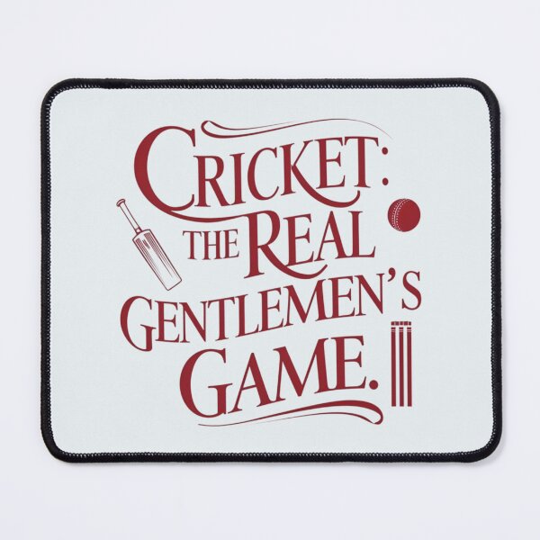Item preview, Cricket The Real Gentlemen's Game designed and sold by Jollys-ArtShop.