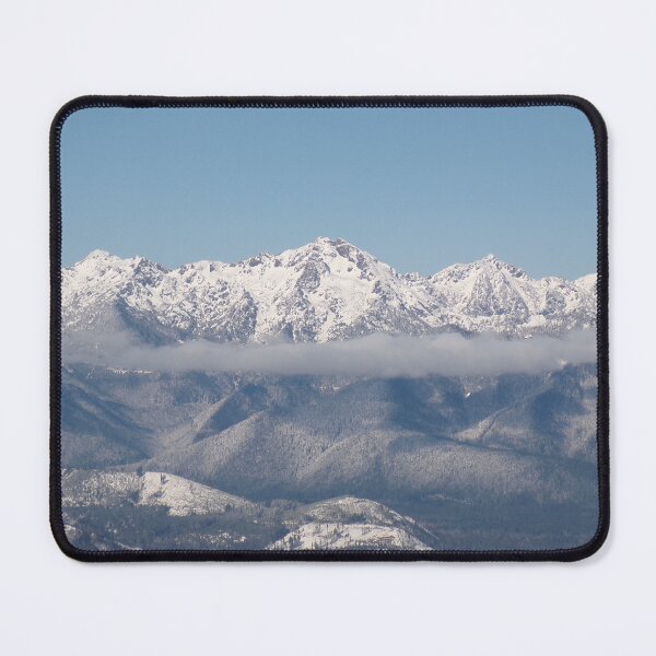Item preview, Snow Covered Olympic Mountains designed and sold by flyscenicair.