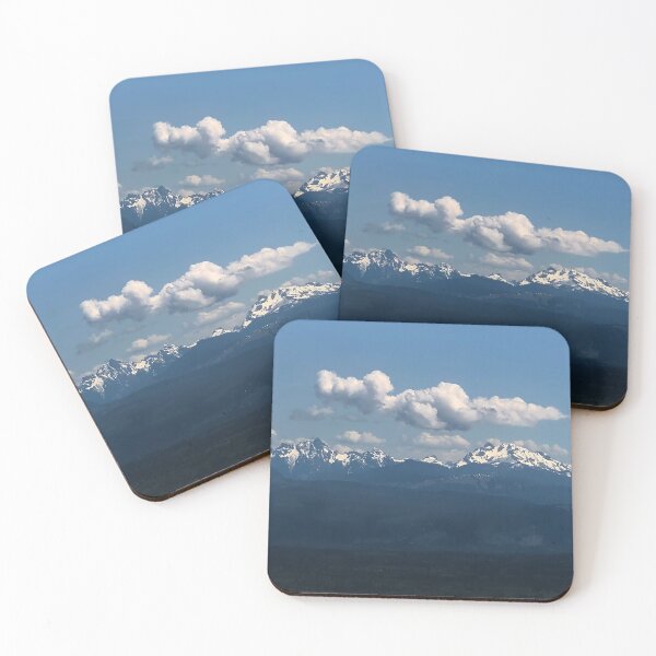 Item preview, Olympic Mountains in Winter designed and sold by flyscenicair.
