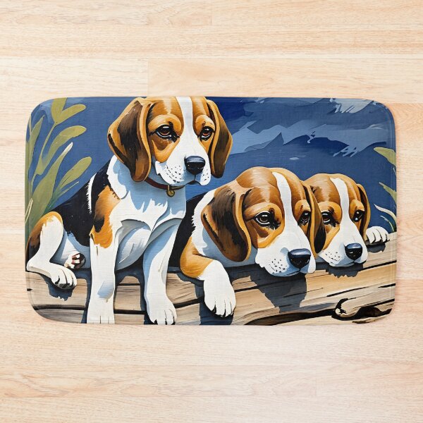 Item preview, Beagles - Training Day designed and sold by Paw's Arts.