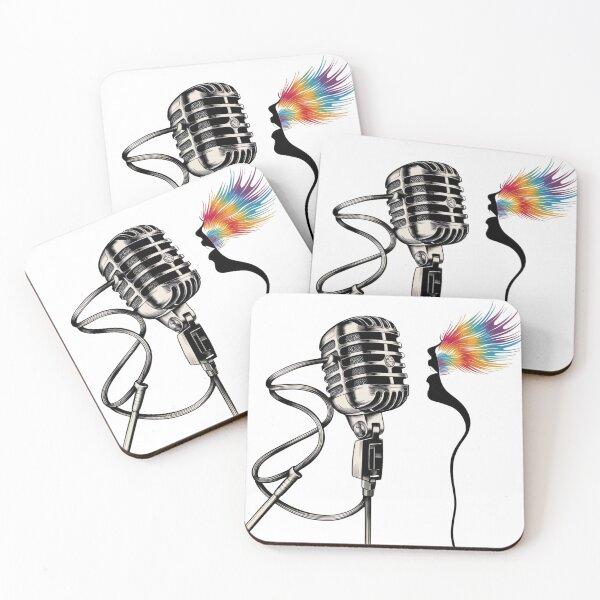 Item preview, Elegant silhouette singer designed and sold by Snicker-Designs.