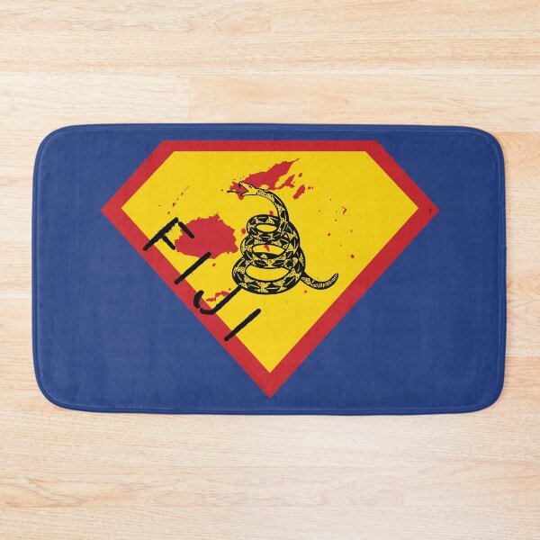 Item preview, FIJI SHIELD - Freedom Is The Superpower - Gadsden Snake Flag - Dont Tread On Me SUPERHERO spellout design designed and sold by pelagio.