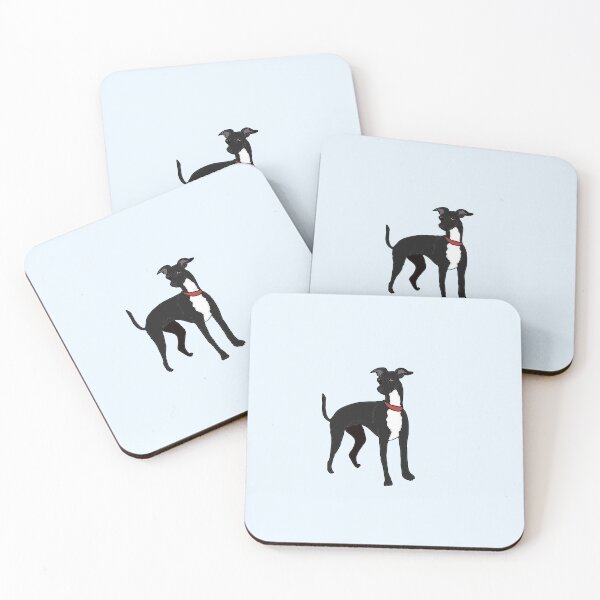 Item preview, Copy of greyhound (black and white) designed and sold by madebyi.