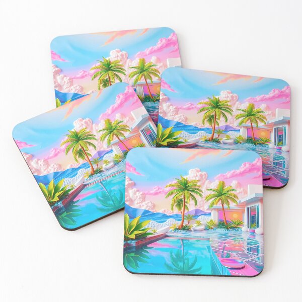 Item preview, Iridescent Tropical Oasi designed and sold by irynaartbyim.