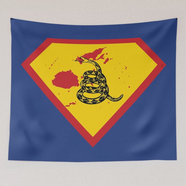 Item preview, SHIELD - Freedom Is The Superpower - Gadsden Snake Flag - Dont Tread On Me SUPERHERO  design designed and sold by pelagio.