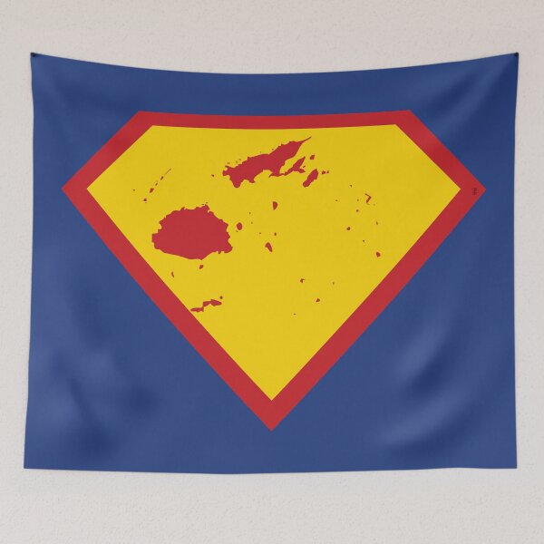 Item preview, FIJI SHIELD - Freedom Is The Superpower -  SUPERHERO design designed and sold by pelagio.