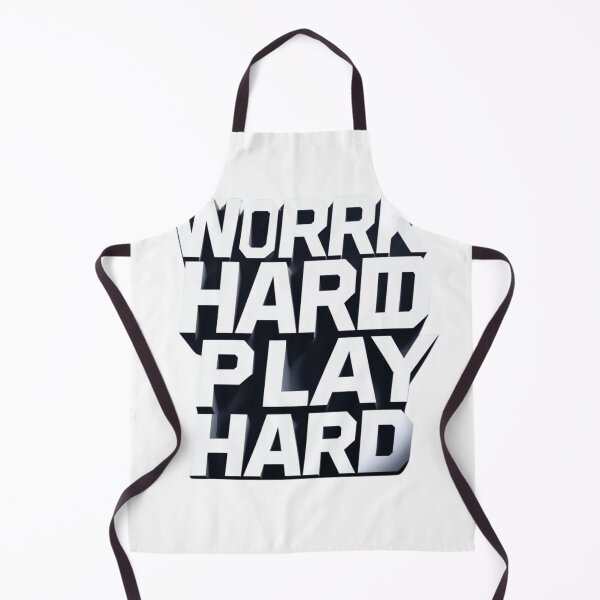Item preview, Work Hard Play Hard – Motivational 3D Geometric Design for Hustlers designed and sold by Kawaii Planet Studio.
