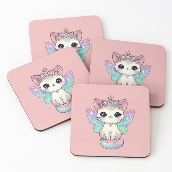 Item preview, Fairy Aesthetic Cat - Mother Sticker designed and sold by WeLoveCatss.