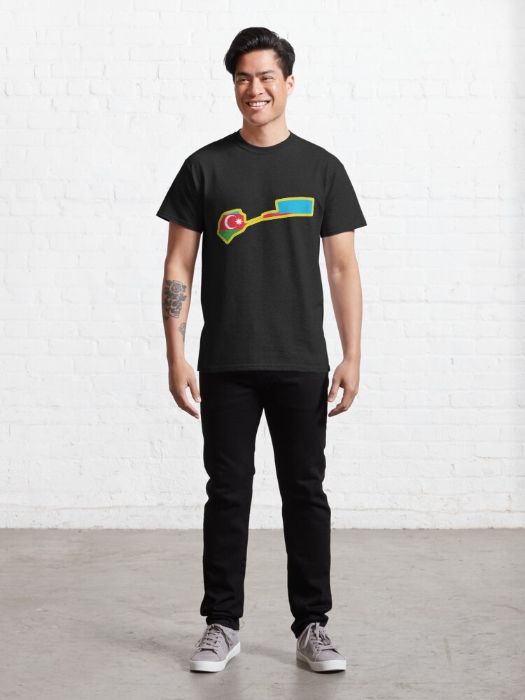 Alternate view of Baku City Circuit - Baku, Azerbaijan Classic T-Shirt