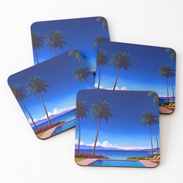 Item preview, Seaside Pool Retreat designed and sold by irynaartbyim.