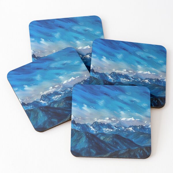 Item preview, Cascade Mountains View (Pastel) designed and sold by flyscenicair.