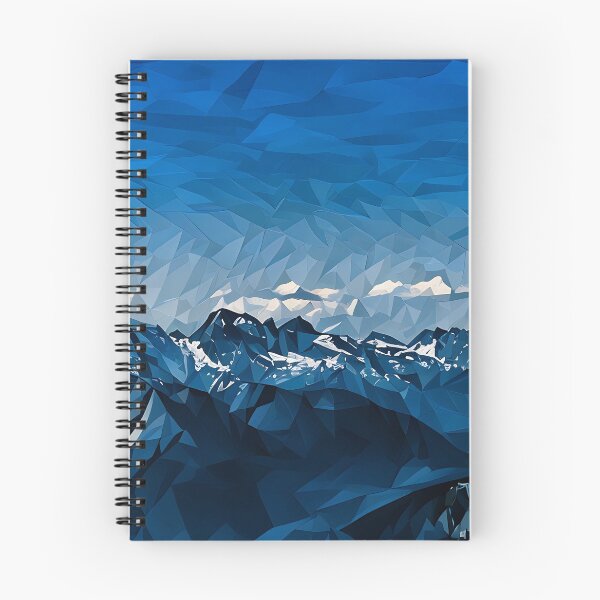 Item preview, Cascade Mountains View (Poly Art) designed and sold by flyscenicair.