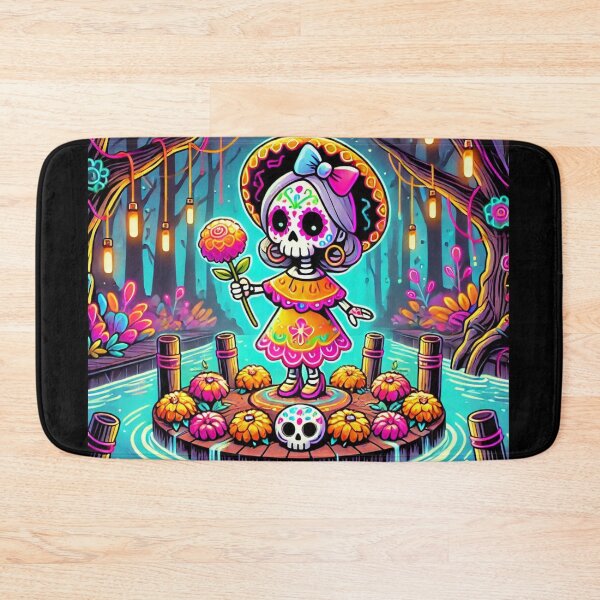 Item preview, Catrina in chinampa designed and sold by DreamKanvas.