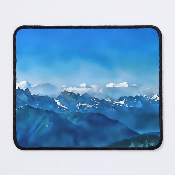 Item preview, Cascade Mountains View (Watercolor) designed and sold by flyscenicair.
