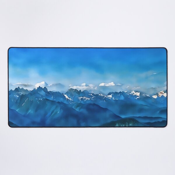 Item preview, Cascade Mountains View (Watercolor) designed and sold by flyscenicair.