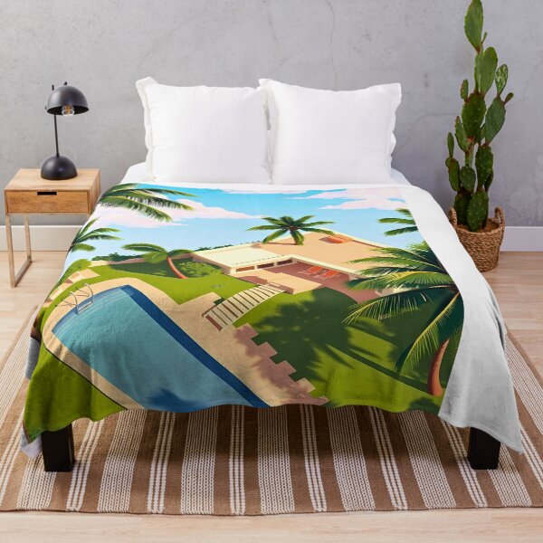 Item preview, Tropical Pool Retreat designed and sold by irynaartbyim.