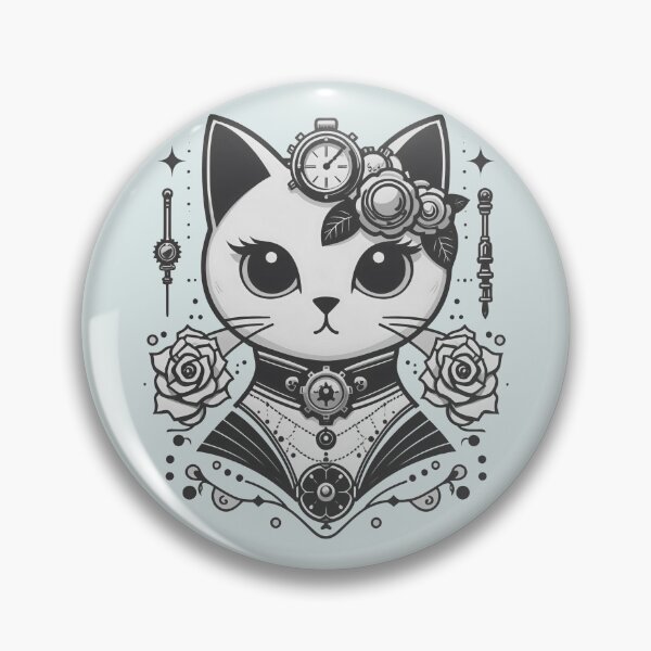 Item preview, Elegant Steampunk Victorian Cat designed and sold by NoNoNomad.