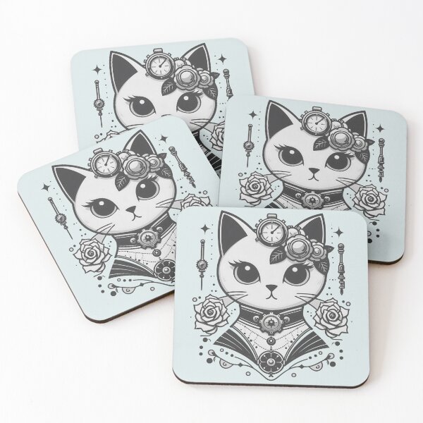 Item preview, Elegant Steampunk Victorian Cat designed and sold by NoNoNomad.