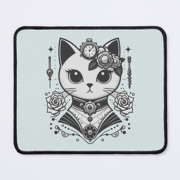 Item preview, Elegant Steampunk Victorian Cat designed and sold by NoNoNomad.
