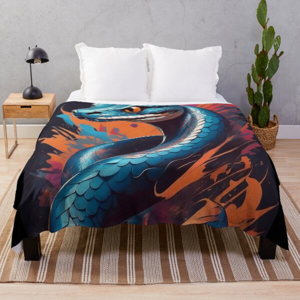 Item preview, graffiti illustration of a snake designed and sold by Boxing Kangaroo Retail Company.