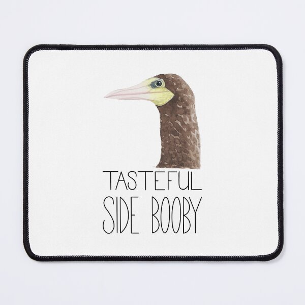 Item preview, Tasteful Side Booby (Brown Booby) designed and sold by LauraWolfArtist.