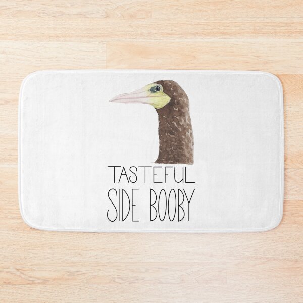 Item preview, Tasteful Side Booby (Brown Booby) designed and sold by LauraWolfArtist.