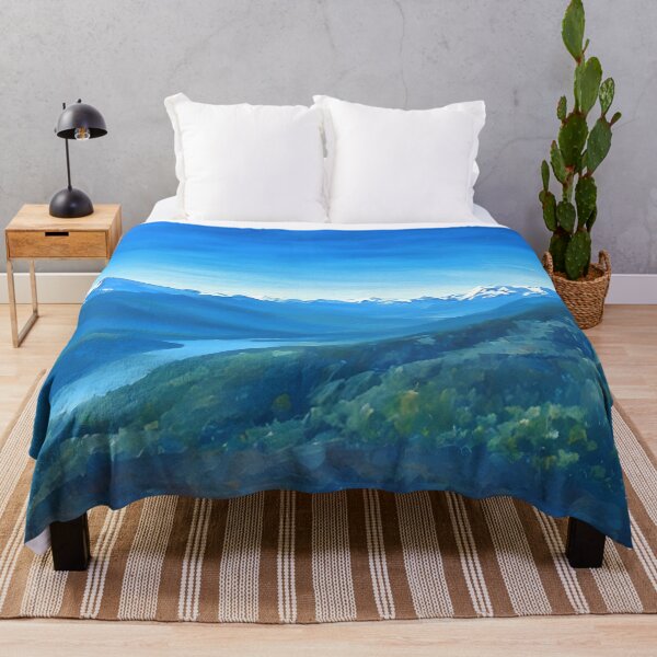 Item preview, Mt Baker Mountain Lake (Impressionist) designed and sold by flyscenicair.
