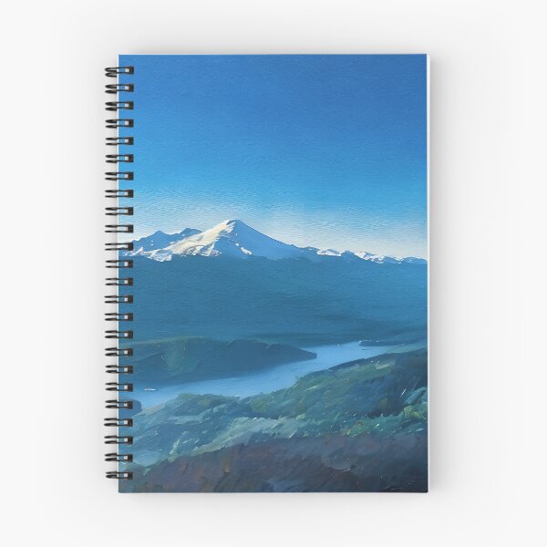 Item preview, Mt Baker Mountain Lake (Oil Painting) designed and sold by flyscenicair.