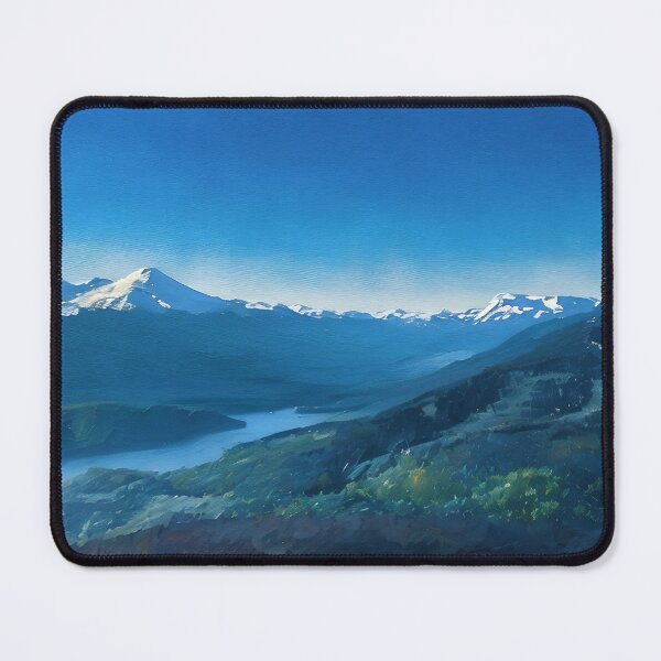 Item preview, Mt Baker Mountain Lake (Oil Painting) designed and sold by flyscenicair.