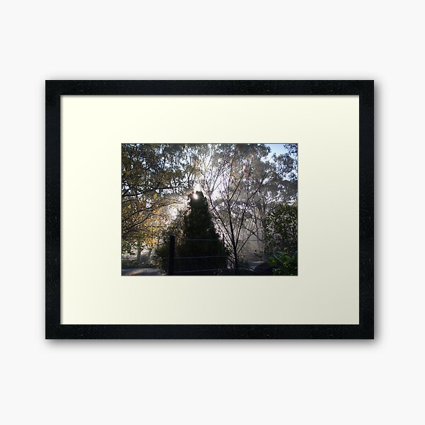 Silvan Eclipse Framed Art Print
