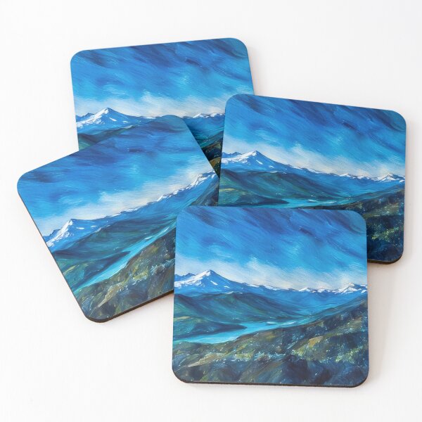 Item preview, Mt Baker Mountain Lake (Pastel) designed and sold by flyscenicair.