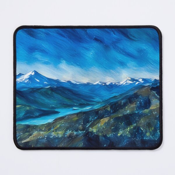 Item preview, Mt Baker Mountain Lake (Pastel) designed and sold by flyscenicair.