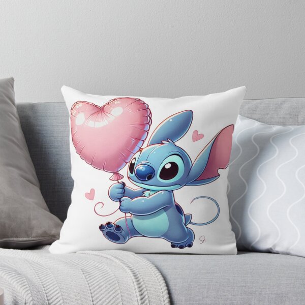 Item preview, Stitch Valentine Heart Balloon  designed and sold by rfd2.