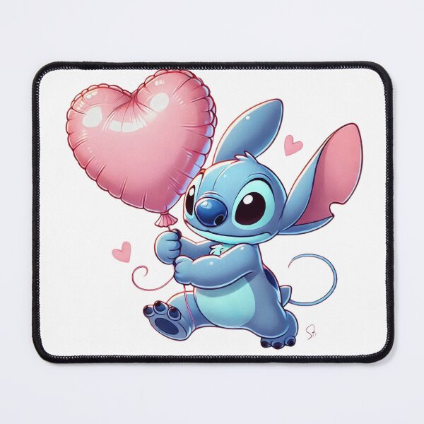 Item preview, Stitch Valentine Heart Balloon  designed and sold by rfd2.