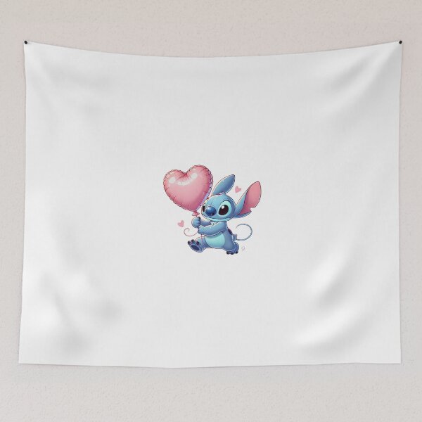 Item preview, Stitch Valentine Heart Balloon  designed and sold by rfd2.