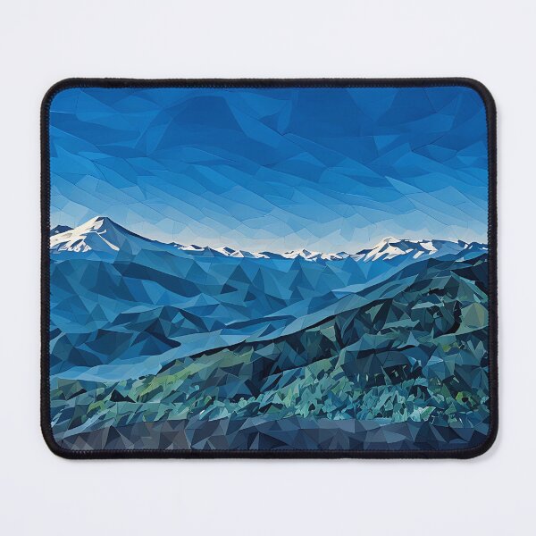 Item preview, Mt Baker Mountain Lake (Poly Art) designed and sold by flyscenicair.