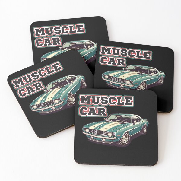 Artikelvorschau, Amerikanisches Muscle-Car entworfen und verkauft von FridPix.