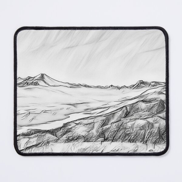 Item preview, Mt Baker Mountain Lake (Sketch) designed and sold by flyscenicair.