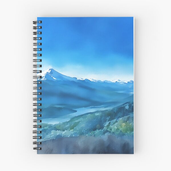 Item preview, Mt Baker Mountain Lake (Watercolor) designed and sold by flyscenicair.